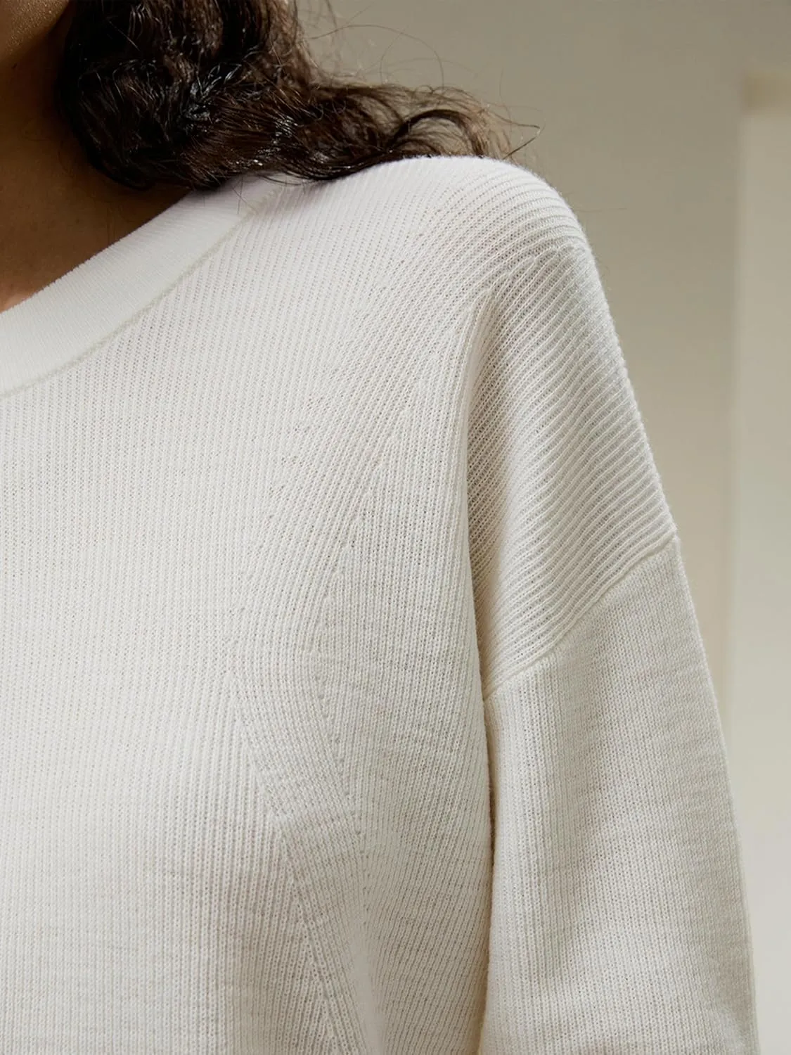LilySilk Women's Sweater 100% Merino Wool Basic Fall & Winter Pullover Sweater Top for Ladies Girls Round Neck