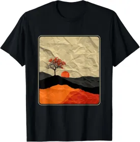 Tree In the Field and Sun, Natur Lover, Men, Women, T-Shirt