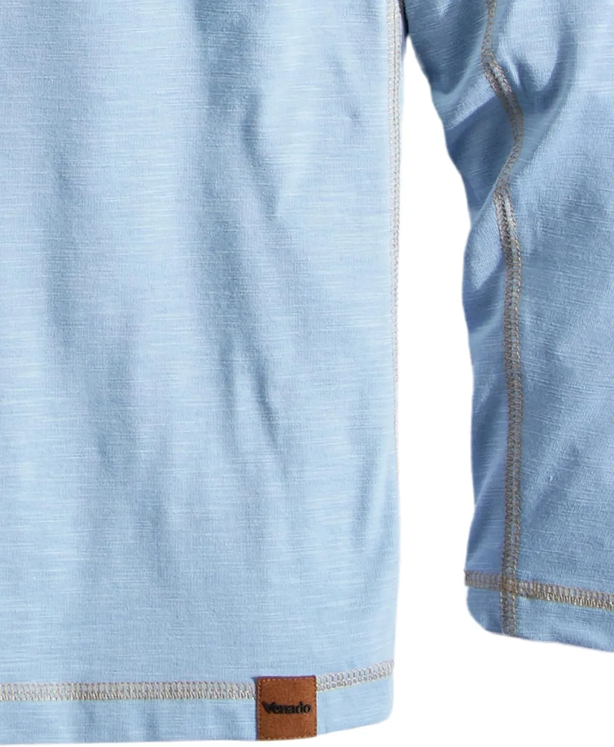 Venado Henley Long Sleeve Shirts for Men - Mens Henley with Flex Material
