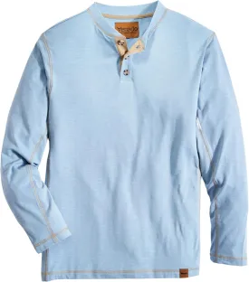Venado Henley Long Sleeve Shirts for Men - Mens Henley with Flex Material